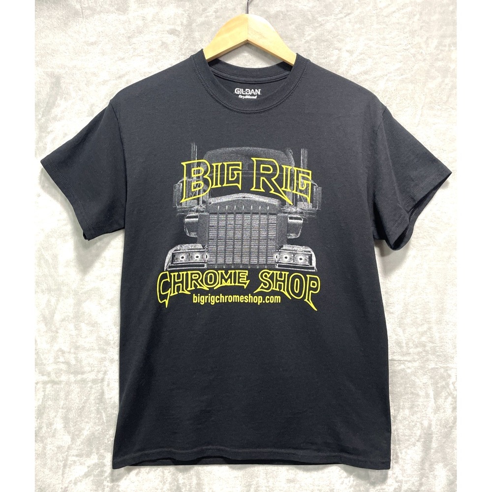Big Rig Chrome Shop Trucker‎ T-Shirt Men's Size M 2017 Truck Show Tour